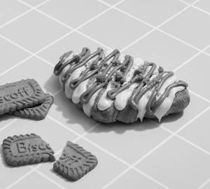 Lotus Biscoff Croffle