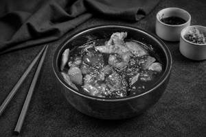 Sliced Chicken, Mushrooms And Bamboo Shoots