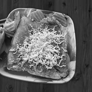 Paneer Cheese Burst Sandwich