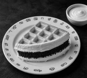 White Chocolate Waffle