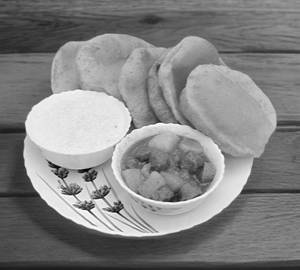 Puri + Sabji + Kheer