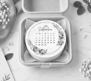 Calendar bento cake [200 gram]