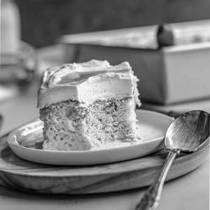 Tres leches cake butterscotch