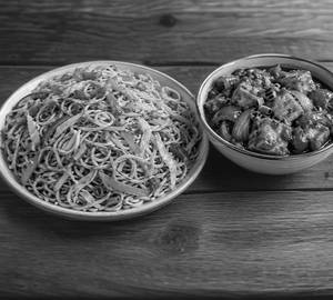 Noodles + Chilli Paneer