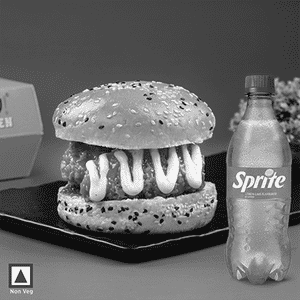 Korean Kurkure Burger 1 Pcs +1 Sprite 250Ml