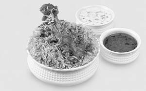Natu Kodi Fry Piece Biryani