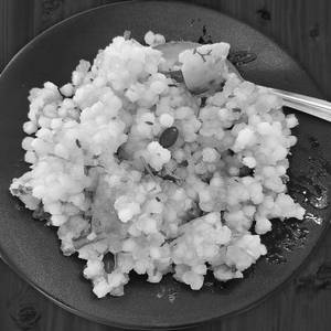 Sabudana Khichdi Plate