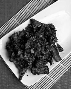 Aubergine Okra And French Beans