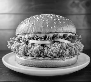 Cheese ChickenvZinger Burger