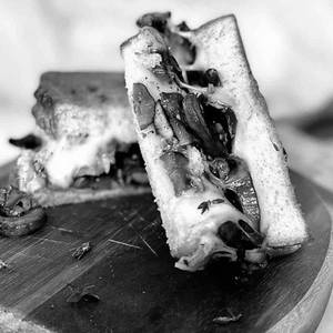 Cheese & Mushroom Sandwich