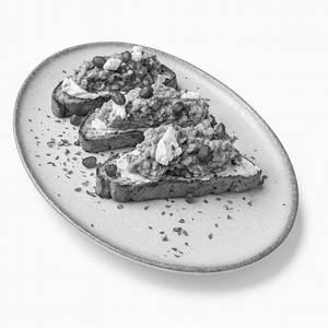 Avocado Cream Cheese Toast