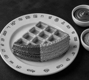 Choco Peanut Butter Waffle