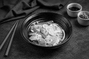 Steamed Fish With Lemon Sauce
