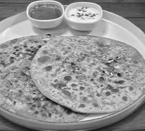 Egg Bhurji Paratha