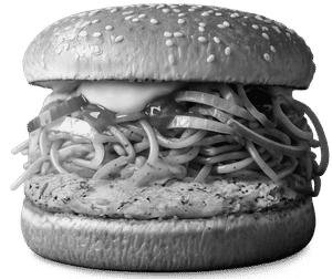 Desi Chowmein Burger