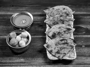 Pudina Paratha
