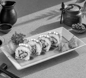 Baby Corn Asparagus Maki Roll