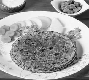 Methi Thepla Plate