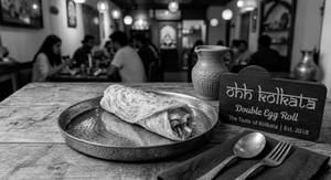 Kolkata Special Double Egg Roll