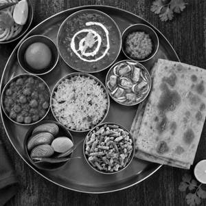 Premium Kadhai Paneer Veg Thali