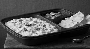 Curd Rice + 1 Roasted Papad + Pickle