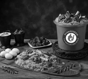 Mutton Bucket Biryani