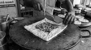 Chicken Stuffed Parotta