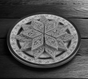 Gud [Jaggery] Kaju Katli