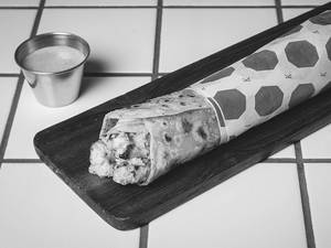 Malai Chicken Tikka Roll
