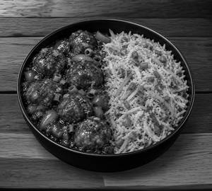 Rice with manchurian