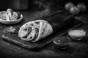 Mutton Seekh Kabab Roll