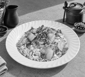 Fried Rice With Pork And Vegetables