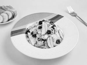 Pulled Roast Chicken & Mushroom Salad