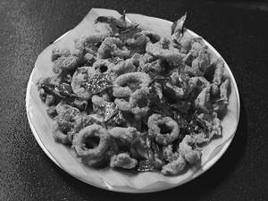 Squid Rava Fry