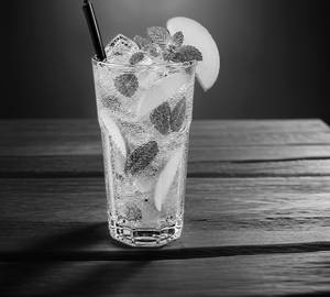 Green apple mojito