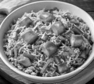 Paneer chilli rice