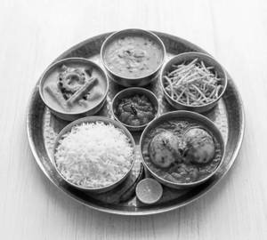Egg Thali
