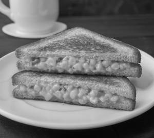 Cheese corn sandwich