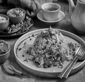 Hibachi Fried Rice - Edamame (Serves 1-2)