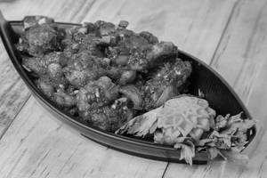 dry chicken chilli