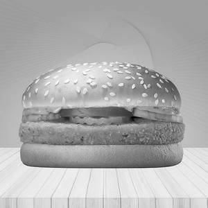 Fire Aloo Tikki Burger
