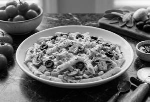 Musharoom White Sauce Pasta