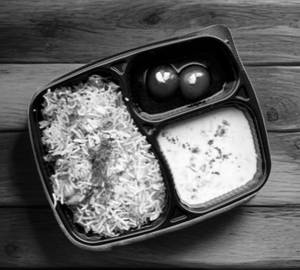 Chicken Biryani Meal (3-Compartment Meal Box)