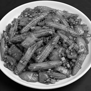 Baby Corn Schezwan