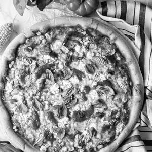 American Corn Crisp Pizza
