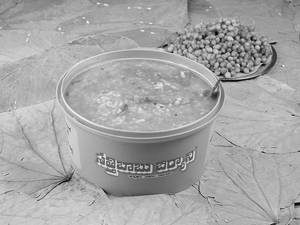 Ghee Sambar Rice With Boondi