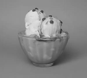 Fruit Salad With Ice Cream