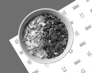 Coffee Almond Overnight Oats