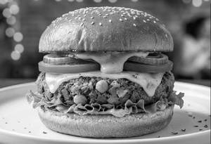 Veg Classic Burger (with Cheese)
