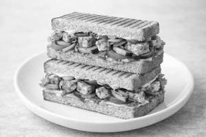 Paneer Peprika Panuozza Sandwich